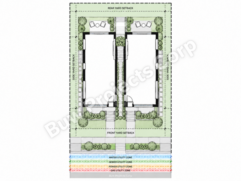 Site Boundary & Setback Fit Diagram